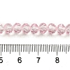 Transparent Baking Paint Glass Beads X1-DGLA-A034-T6mm-D04-4