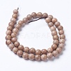 Natural Wood Beads Strands X-WOOD-J001-02-10mm-3
