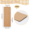 150Pcs Paper Blank Bookmarks AJEW-SP0001-24A-2