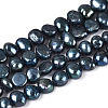 Natural Cultured Freshwater Pearl Beads Strands PEAR-P002-54B-2