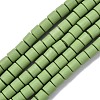 Handmade Polymer Clay Bead Strands X-CLAY-ZX006-01-202-2