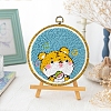 DIY Punch Embroidery Beginner Kits PW-WG3DC73-03-1