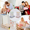 24Pcs 4 Colors Flower Print Paper Gift Tote Bags with Ribbon Bowknot Design ABAG-GO0001-03B-5