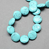 Synthetic Turquoise Bead Strands G-S110-28-2