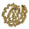 Vacuum Plating Electroplate Non-magnetic Synthetic Hematite Multi- Strand Links G-T114-03B-3