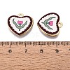 Valentine's Day Printed Alloy Pendants PALLOY-SZC0008-15B-3