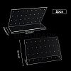 Acrylic Earring Displays EDIS-WH0013-04-3