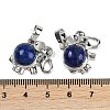Natural Lapis Lazuli(Dyed) Pendants G-I374-A-P20-3