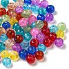 Transparent Crackle Glass Beads CCG-MSMC0002-03-M-1