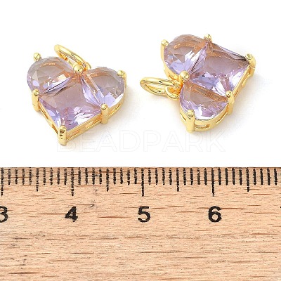 Rack Plating Brass Pendants KK-B088-08G-01-1
