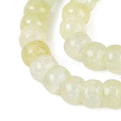 Ombre Effect Dyed Glass Beads Strands GLAA-Q106-05A-A05-1