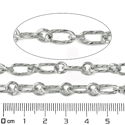 Tarnish Resistant 304 Stainless Steel Chains CHS-Q005-01P-1