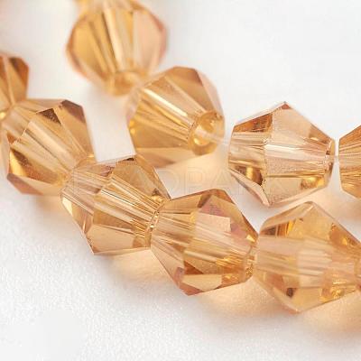 Imitation Austrian Crystal 5301 Bicone Beads GLAA-S026-14-1