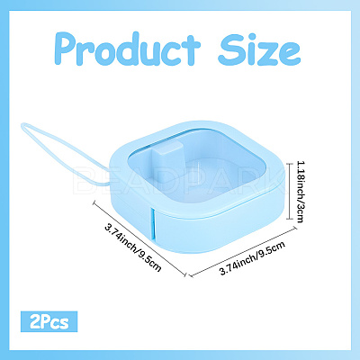 Multifunctional Plastic Pocket-Sized Push Switch Organizers Case CON-WH20006-004A-1