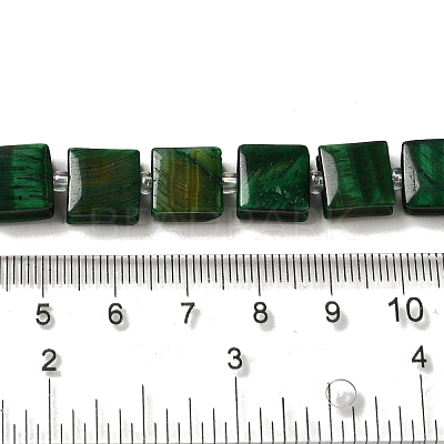 Natural Green Tiger Eye Beads Strands G-L596-A01-B01-1