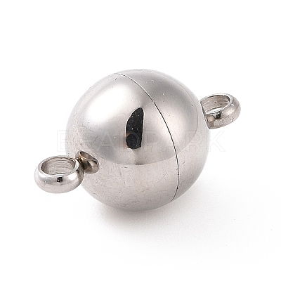 Tarnish Resistant 304 Stainless Steel Magnetic Clasps X-STAS-I137-07C-1
