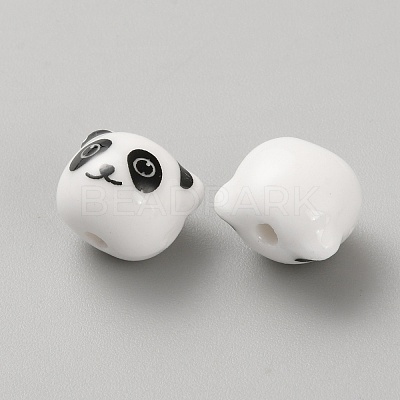 Handmade Porcelain Beads PORC-WH0014-04B-1