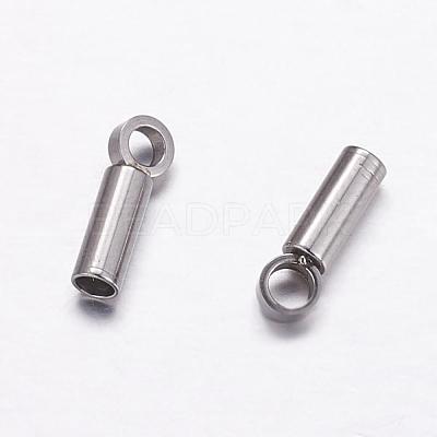 Tarnish Resistant 304 Stainless Steel Cord Ends STAS-P161-05-1.5mm-1