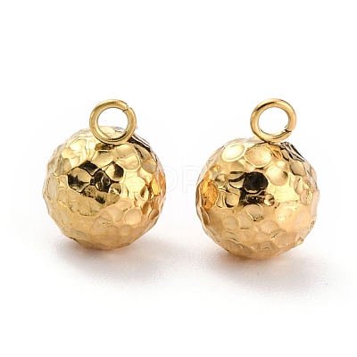 Ion Plating(IP) 304 Stainless Steel Charms STAS-O147-03C-G-1