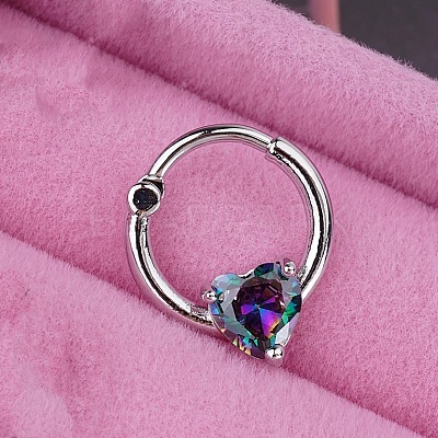 316L Stainless Steel Hoop Nose Rings WGEE114-11-1