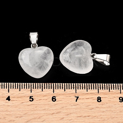 Natural Quartz Crystal Pendants G-I311-A12-1