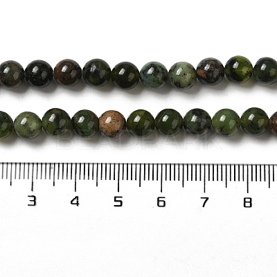 Natural Chrysoprase Beads Strands G-H298-A09-02-1