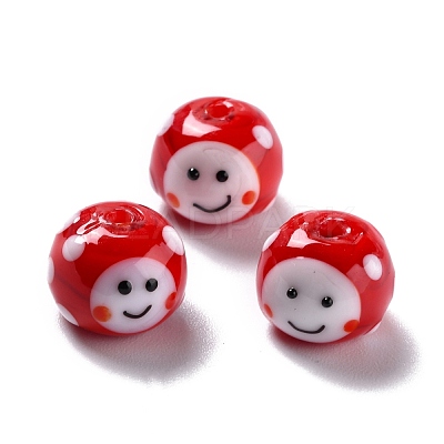 Handmade Lampwork Beads LAMP-F020-37-1
