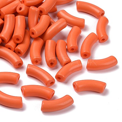 Opaque Acrylic Beads SACR-S677-026-1