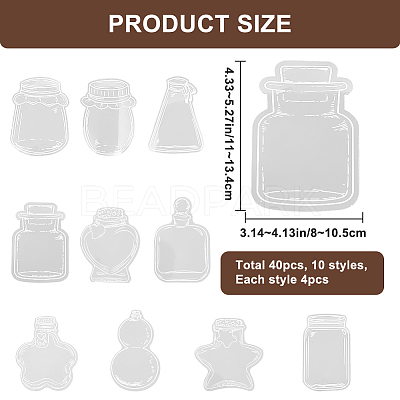 2 Styles Waterproof Self Adhesive Stamping Stickers Sets DIY-CP0011-05D-1