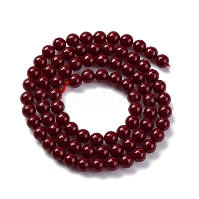 Baking Paint Glass Beads GLAA-Z010-01C-1