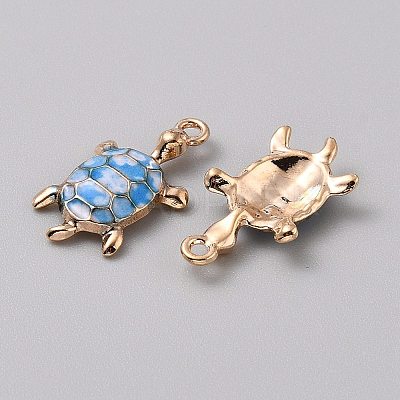 Alloy Enamel Pendants LS-FIND-CJC0027-01G-05-1