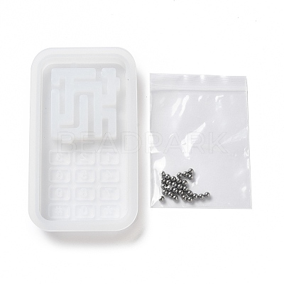 DIY Labyrinth Game Machine Quicksand Silicone Molds LS-SIMO-H001-02-1
