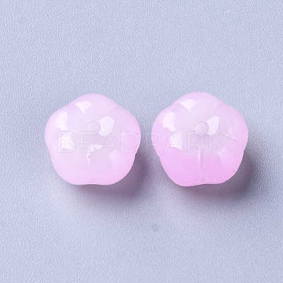 Imitation Jade Glass Beads GLAA-S190-002A-03-1