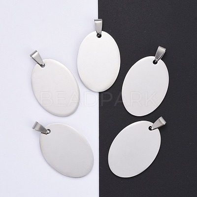 Tarnish Resistant 304 Stainless Steel Pendants STAS-I140-18S-1