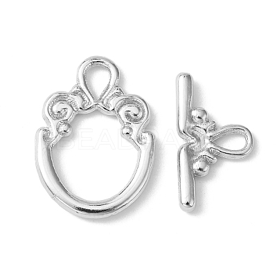Tibetan Style Toggle Clasps LS-TIBE-2106-P-NR-1