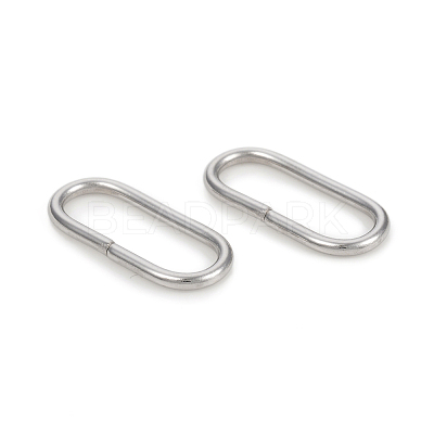 Non-Tarnish 304 Stainless Steel Linking Rings STAS-I149-17P-1