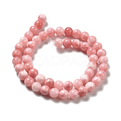 Natural Green Jade Beads Strands G-G757-04-4mm-1