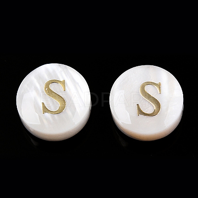 Natural Freshwater Shell Beads SHEL-N036-01S-1
