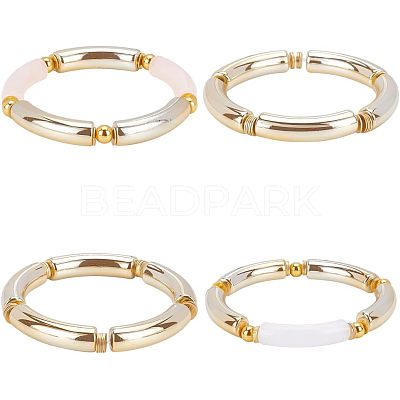 DIY Curved Tube Chunky Bracelet Making Kit DIY-NB0007-29-1