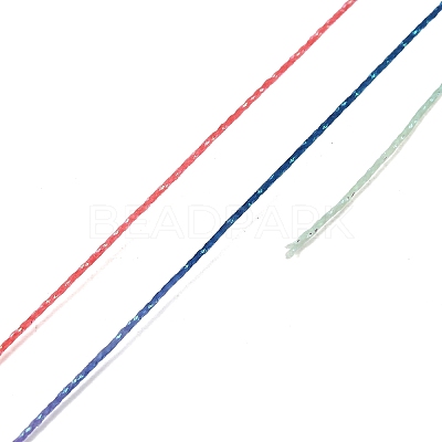 30M Gradient Color Round PET Waxed Thread OCOR-F018-02C-1