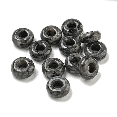 Natural Larvikite Beads G-Q173-03A-15-1