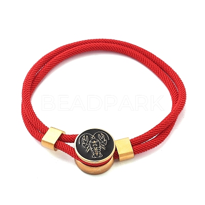 Constellation Nylon Cords Multi-strand Bracelets BJEW-U016-01B-05-1