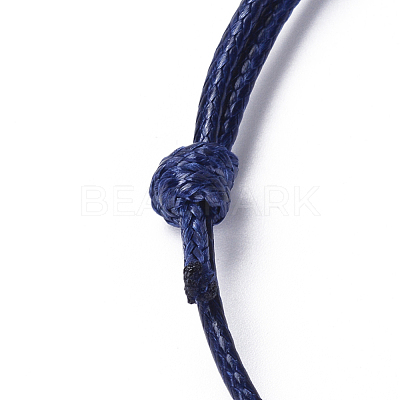 Korean Waxed Polyester Cord Bracelet Making AJEW-JB00011-14-1