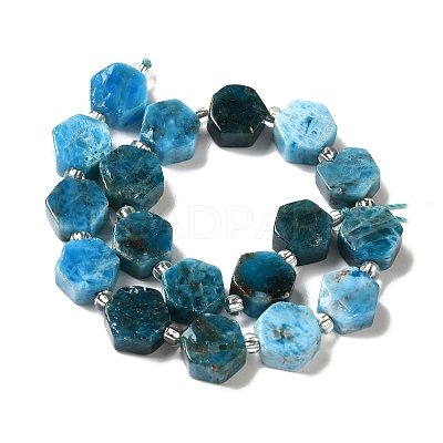 Natural Apatite Beads Strands G-P534-A02-01-1