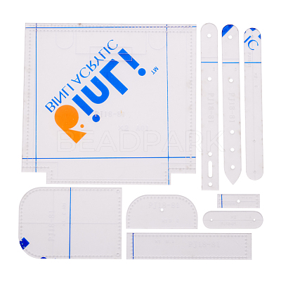 DIY Leather Shoulder Bag Acrylic Template TOOL-L007-06-1