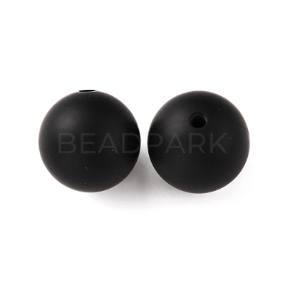 Food Grade Eco-Friendly Silicone Focal Beads SIL-WH0013-01L-1