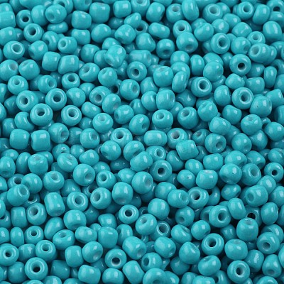 Baking Paint Glass Seed Beads SEED-S003-K10-1
