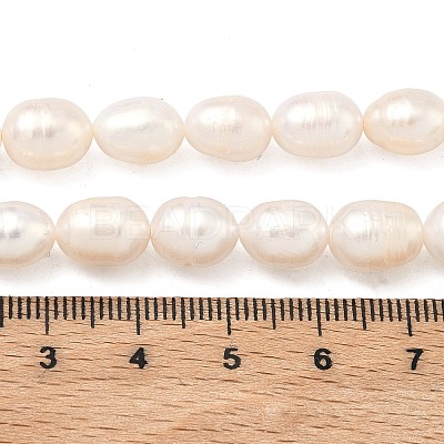 Natural Cultured Freshwater Pearl Beads Strands PEAR-D003-01D-10-1
