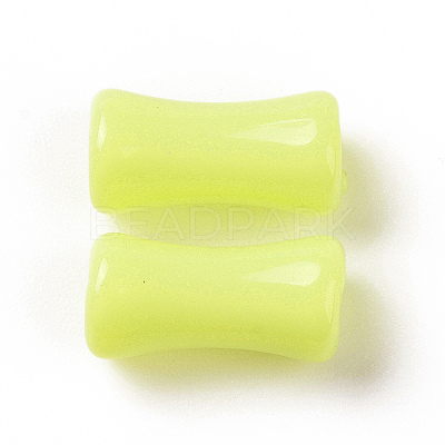 Opaque Acrylic Beads OACR-E015-01C-1