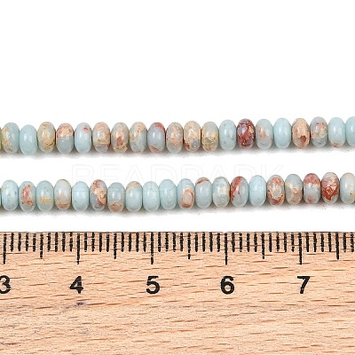 Synthetic Aqua Terra Jasper  Beads Strands G-S366-102A-1